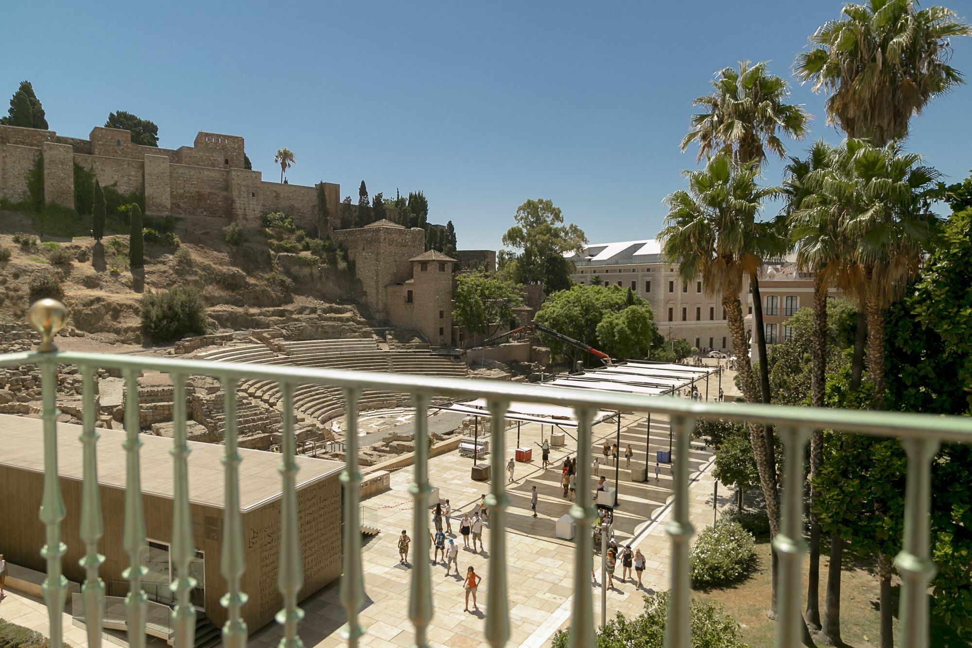 Teatro Romano 7 & 8 Малага Экстерьер фото